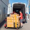 imageYITAHOME Platform Truck Cart with Cage 42 x 26 in 1000LBS Capacity Folding Cart with WheelsHeavy Duty Hand Moving CartFoldable Dolly Cart with Basket for Warehouse Luggage Moving1000 LBS
