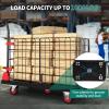 imageYITAHOME Platform Truck Cart with Cage 42 x 26 in 1000LBS Capacity Folding Cart with WheelsHeavy Duty Hand Moving CartFoldable Dolly Cart with Basket for Warehouse Luggage Moving1000 LBS