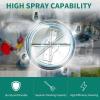 imageYITAHOME Pressure Washer Surface Cleaner 18quot Dual Handle with 2 Nozzles ampamp 4 Replacements High Pressure Cleaner for Driveways Sidewalks Patios Stainless Steel ampamp 38quot Quick Connector 4000 PSIStainless Steel