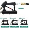 imageYITAHOME Pressure Washer Surface Cleaner 18quot Dual Handle with 2 Nozzles ampamp 4 Replacements High Pressure Cleaner for Driveways Sidewalks Patios Stainless Steel ampamp 38quot Quick Connector 4000 PSIStainless Steel