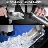 imageYITAHOME Round Ice Cube Trays Ice Ball Maker Molds with Lid and Bin for Freezer Ice Container for Coffee Drinks Beverage Juice Cocktails WhiskeyBlack