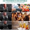 imageYITAHOME Round Ice Cube Trays Ice Ball Maker Molds with Lid and Bin for Freezer Ice Container for Coffee Drinks Beverage Juice Cocktails WhiskeyBlack