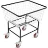 imageYITAHOME 45 Bushel Wire Laundry Cart Rolling Laundry Basket with Wheels Metal Commercial Wire Laundries Basket Cart Heavy Duty Large Steel Baskets for Clothes Storage45 Bushel