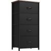 Black and Rustic Brown
