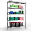 imageYITAHOME NSF Stainless Steel Shelves 60quot18quot60quot 4 Tier Storage Shelf Heavy Duty Shelving for Kitchen Garage Office Restaurant Warehouse 201 Bright Silver481872