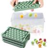 imageYITAHOME Round Ice Cube Trays with Lid and Bin for Freezer Ice Ball Maker Molds Ice Container for Coffee Drinks Beverage Juice Cocktails Whiskey