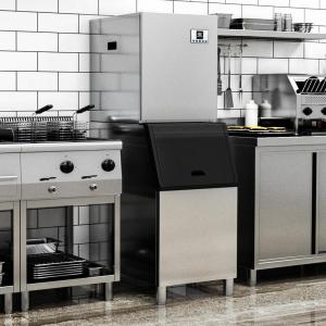 imageYITAHOME 680Lbs24H Large Commercial Ice Maker Machine Industrial Ice Maker Machine Ice Making Machine Freestanding with 360 LBS Storage Bin with Ice Scoop Self Cleaning for Restaurant Industry680 LBS