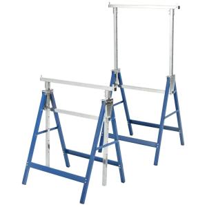 imageYITAHOME Folding Saw Horses 2 Pack 8 Speed Adjustable Legs Sawhorse Stand 4 x 4 Metal Top Heavy Duty Pro Bench for Woodworking Carpenters Contractors2x4 SawhorseOriginal