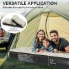 imageYITAHOME 10 SUV Air Mattress Inflatable Car Bed with Electric Pump ampamp Accessories for Camping Road Trips ampamp Travel Fits for 4Runner Jeep Wrangler ampamp Most SUVs Black ampamp BrownBlack  Gray
