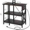 imageYITAHOME 102937 Gallon Fish Tank Stand with Power Outlet 30x16 Inch Metal Aquarium Stand with 3Tier Adjustable Storage Shelves and Hooks 450LBS CapacityBlackBlack