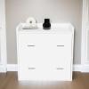 imageYITAHOME 2 Drawer File Cabinet with Charging Station Lateral Filing Cabinet with Storage Large Printer Stand for Home Office Living Room WhiteWhite