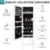 imageYITAHOME 2 in 1 Jewelry Cabinet