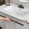 imageYITAHOME 20 Inch Floating Vanity Bathroom with Sink Combo Grey Wall Mounted Modern Vanity Bathroom Cabinet Vanity with SoftClosing Extra Large DoorGrey