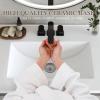 imageYITAHOME 20 Inch Floating Vanity Bathroom with Sink Combo Grey Wall Mounted Modern Vanity Bathroom Cabinet Vanity with SoftClosing Extra Large DoorGrey