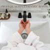 imageYITAHOME 20 Inch Floating Vanity Bathroom with Sink Combo Grey Wall Mounted Modern Vanity Bathroom Cabinet Vanity with SoftClosing Extra Large DoorGrey