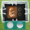 imageYITAHOME 268 Folding Large Dog House Outdoor Plastic Doghouse with Adjustable Skylight and Elevated Base Water Resistant Pet House for Small Dogs 268L224W26HBlue 1Door