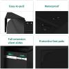 imageYITAHOME 3 Drawer Lateral File Cabinet with Lock Metal Stainless Steel Wide Lateral Filing Cabinet for LegalLetter A4 Size Office Organizer Storage Cabinet BlackBlack