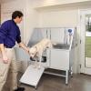 imageYITAHOME 50in Dog Grooming Tub Bathtub for Home 304 Stainless Steel Professional Dog Bath Washing Station wLeft Ramp Faucet Floor Grate for Large Medium Small PetsLeft Ramp