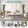 imageYITAHOME 525FT 63in Tall Artificial Tree 30 LED Prelit Fall Christmas Decor Artificial Plants Dragon Blood Tree Faux Tree Plant Greenery Potted Plan for Indoor Outdoor Office Porch Decor 2 Packs2 Packs