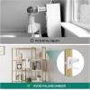 imageYITAHOME 6 Tier Gold Bookshelf 71 Tall Modern Free Standing Bookshelf with 12 Shelf Bookcase Faux Marble Open Display Storage Book Shelves for Living Room Bedroom Office Home Gold ampamp MarbleGold