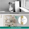 imageYITAHOME 6 Tier Gold Bookshelf 71 Tall Modern Free Standing Bookshelf with 12 Shelf Bookcase Faux Marble Open Display Storage Book Shelves for Living Room Bedroom Office Home Gold ampamp MarbleGold