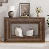 imageYITAHOME 61quot Farmhouse Entryway Table Console Table with Storage Entry Way Table for Living Room Bedroom Hallway or Home Office Walnut472