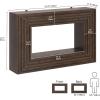 imageYITAHOME 61quot Farmhouse Entryway Table Console Table with Storage Entry Way Table for Living Room Bedroom Hallway or Home Office Walnut472
