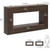 imageYITAHOME 61quot Farmhouse Entryway Table Console Table with Storage Entry Way Table for Living Room Bedroom Hallway or Home Office Walnut61