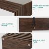 imageYITAHOME 61quot Farmhouse Entryway Table Console Table with Storage Entry Way Table for Living Room Bedroom Hallway or Home Office Walnut61