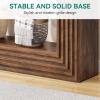 imageYITAHOME 61quot Farmhouse Entryway Table Console Table with Storage Entry Way Table for Living Room Bedroom Hallway or Home Office Walnut61