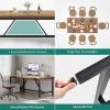 imageYITAHOME 708quot Large Kitchen Dining Room Table for 68 People Rustic Brown Farmhouse Industrial Wood Style Rectangle Apartment Dinning Room Dinette Tables for Eating Dinner