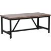 imageYITAHOME 708quot Large Kitchen Dining Room Table for 68 People Rustic Brown Farmhouse Industrial Wood Style Rectangle Apartment Dinning Room Dinette Tables for Eating Dinner