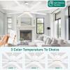 imageYITAHOME 72 Inch Ceiling Fans with Lights and Remote Control for Indoor Reversible Quiet DC Motor 8 Blades with 6 Speed Modern Ceiling Fans for Living Room WhiteWhite