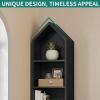 imageYITAHOME 73quot Tall Narrow Bookshelf Modern Open 5 Tier Bookcase Wooden Shelf Stand for Small Spaces Display Shelving Storage Rack for Bedroom Living Room Home Office Black