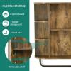 imageYITAHOME Bathroom Cabinet Medicine Cabinet Organizer Wall Mounted Cabinet with Mirror Door and Removable Shelf for Bathroom Living Room Laundry Bedroom Purplish BlueBrown