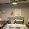imageYITAHOME Black Ceiling Fans with Light and Remote 52 Inch Gold Dimmable Fanlight for Indoor 6 Modes with Stepless Color Temperature Memory FunctionBlack