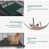imageYITAHOME Cat Cage Indoor Cat Enclosures DIY Cat Playpen Metal Kennel with Extra Large Hammock for 12 Cats Ferret Chinchilla Rabbit Small Animals280L x 280W x 410H