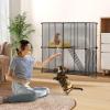 imageYITAHOME Cat Cage Indoor Cat Enclosures DIY Cat Playpen Metal Kennel with Extra Large Hammock for 12 Cats Ferret Chinchilla Rabbit Small Animals280L x 141W x 280H