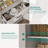 imageYITAHOME Farmhouse Kitchen Pantry Cabinet 645quot Tall Storage Cabinet with 2 Drawers ampamp Adjustable Shelves Ideal for Kitchen Living Room or Entryway Oak BlackWhite Oak