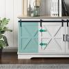 imageYITAHOME Farmhouse TV Stand for 65 Inch Television Stand Entertainment Center with Storage Cabinets and Sliding Barn Doors Rustic Media TV Console Table for Living Room Grey WhiteGrey WashGrey WhiteGrey Wash