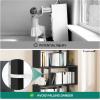 imageYITAHOME Geometric Bookshelf 5Tier Bookshelf SShaped Bookshelves Modern Geometric Bookcase Freestanding Multifunctional Storage Shelving for Living Room Home Office BlackBlack