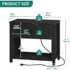 imageYITAHOME Heavy Duty 5575 Gallon Aquarium Stand with Power Outlets Cabinet for Aquarium Accessories Storage  Metal Fish Tank Stand Suitable for Fish Turtle Tank 880LBS Capacity WhiteBlack
