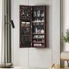 imageYITAHOME Jewelry Armoire CabinetWalnut