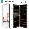 imageYITAHOME Jewelry Armoire CabinetWalnut
