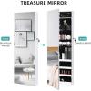 imageYITAHOME Jewelry Armoire CabinetWhite