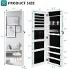 imageYITAHOME Jewelry Armoire CabinetWhite