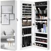 imageYITAHOME Jewelry Armoire CabinetWhite