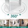 imageYITAHOME Jewelry Mirror Cabinet with Lights Full Length Mirror Jewelry Armoire LED Jewelry Organizer with 1 Coat Hanger 4 Hooks Standing Jewelry Armoires with Storage Shelves