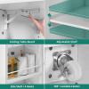 imageYITAHOME Kitchen Island with Stainless Steel Top ampamp Drop Leaf 47 Inch Kitchen Island on Wheels with Power Outlet Rolling Portable Mobile Kitchen Cart w Storage Drawer Cabinet Counter Metal Top WhiteWhite Medium