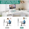 imageYITAHOME L Shaped Desk with Power Outlets 60 Inch Computer Desk Corner Desk with File Drawer Home Office Desk with Monitor Stand ampamp Storage Shelves LShaped Desk with File Cabinet GreyWhite